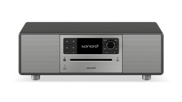 Sonoro Prestige - Graphit (matt) - Silber Gerät von vorne