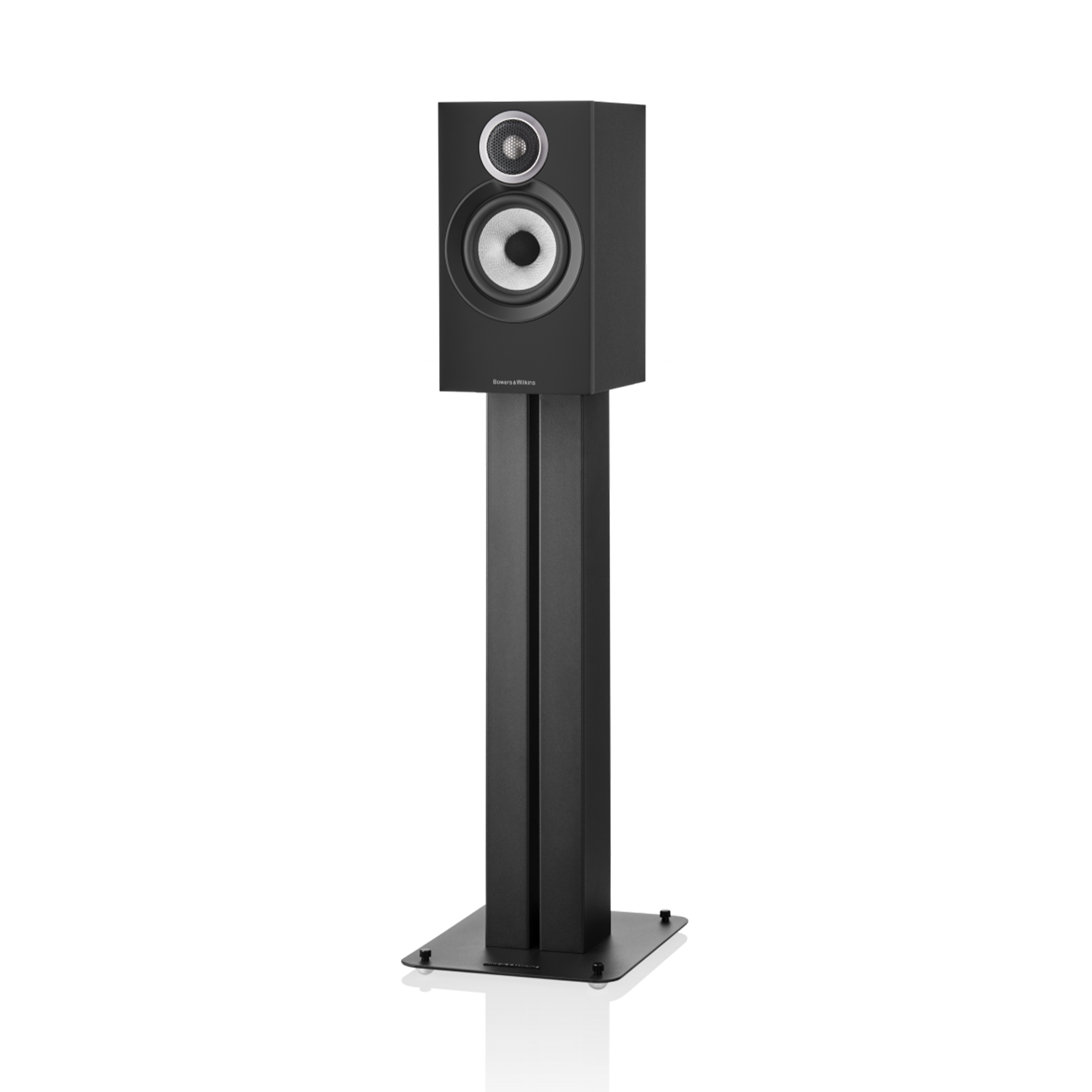Bowers & Wilkins 607S3 - Schwarz - Stückpreis Lautsprecher von vorne schräg