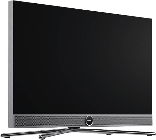 TV Gerät schräg von der Seite