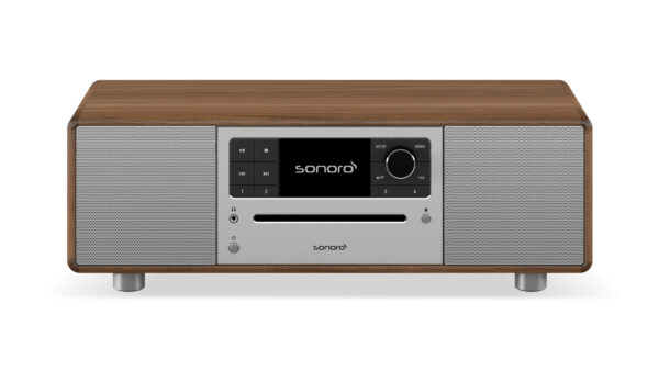 Sonoro Prestige - Walnuss - Silber Gerät von vorne