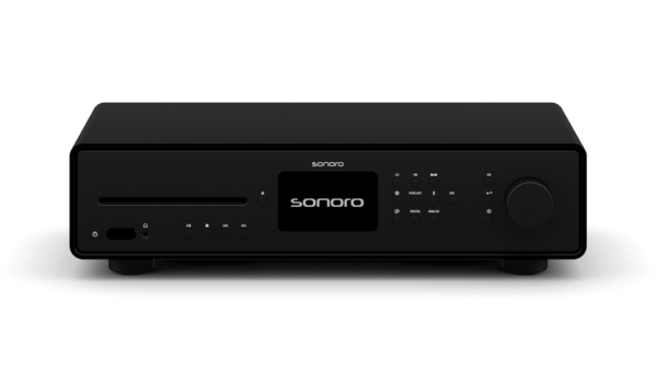 Sonoro Maestro Quantum - Schwarz (matt) - Schwarz Gerät von vorne