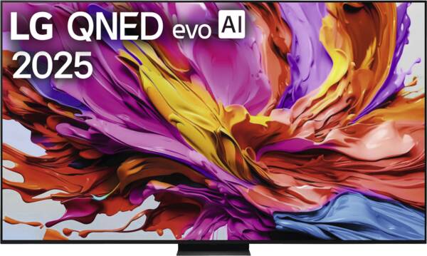 LG 100QNED86A6 TV Gerät von vorne