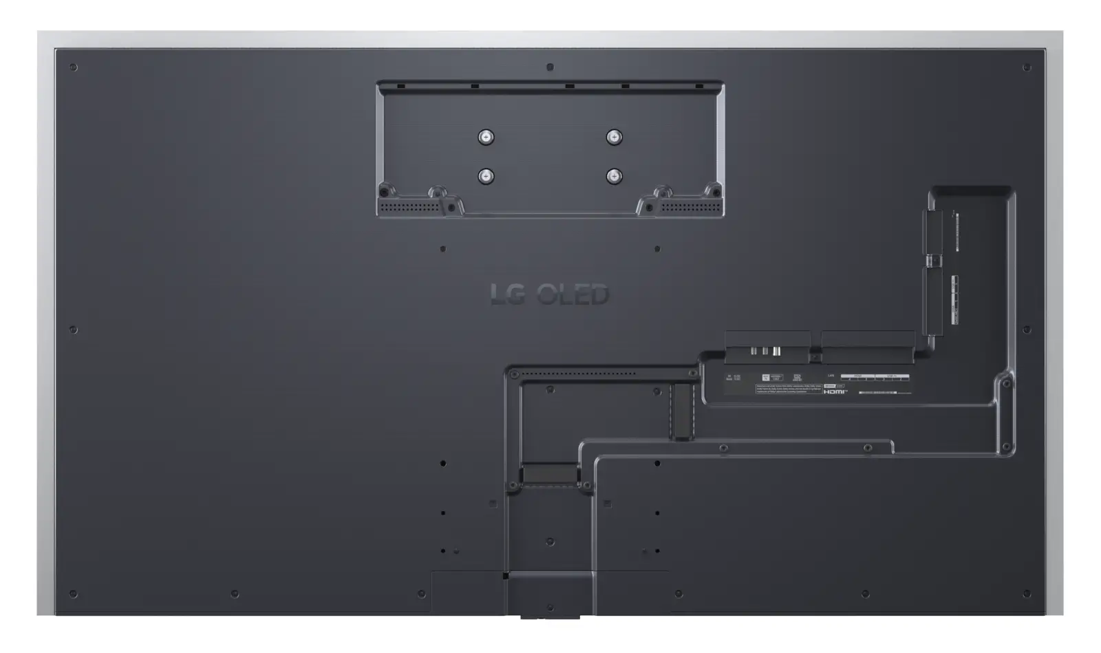TV von hinten