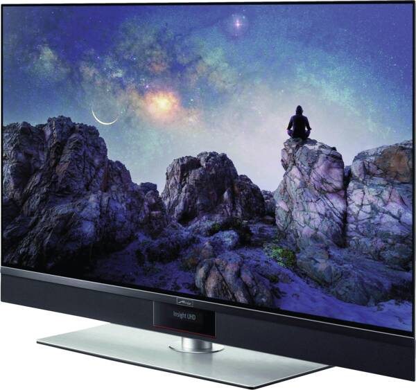 TV Gerät von vorne schräg