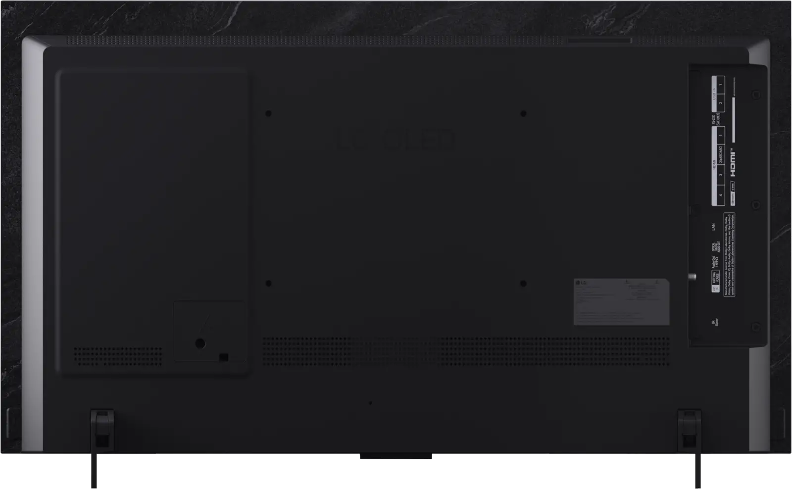 TV von hinten