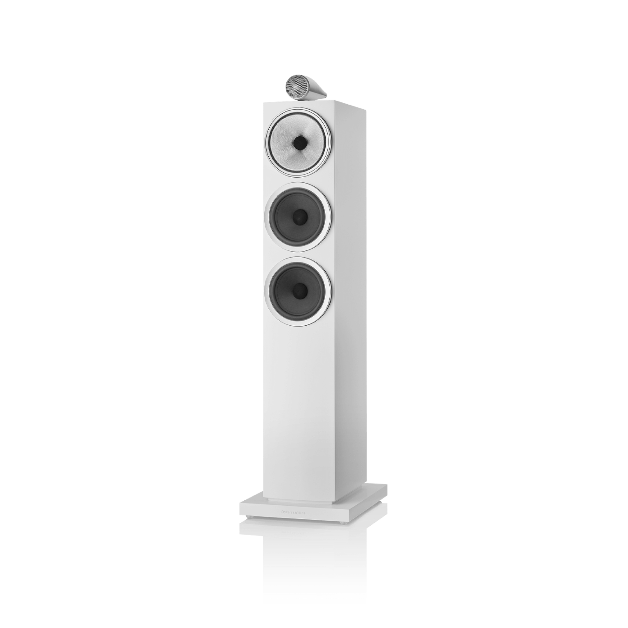 Bowers & Wilkins 703S3 - Satinweiß - Stückpreis Lautsprecher von vorne