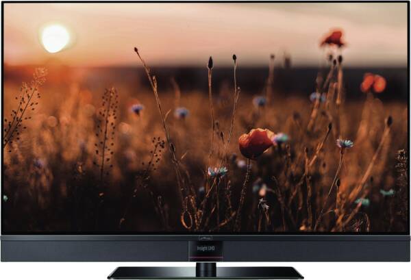 Metz Aurus 55 FA63 OLED twin TV Gerät von vorne