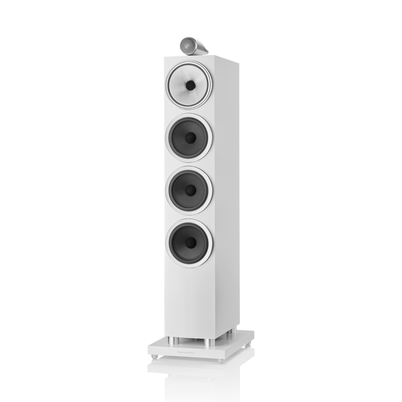 Bowers & Wilkins 702 S3 - Satinweiß (Stückpreis) Lautsprecher von vorne