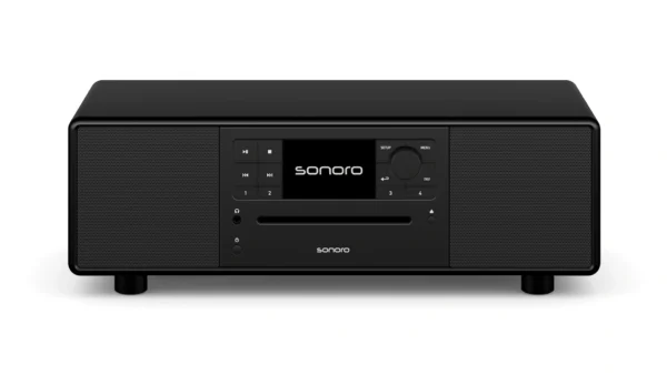 Sonoro Prestige - Schwarz (matt) - Schwarz Gerät von vorne