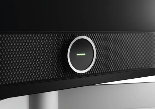 Lautsprecher und "Auge" des Fernsehers